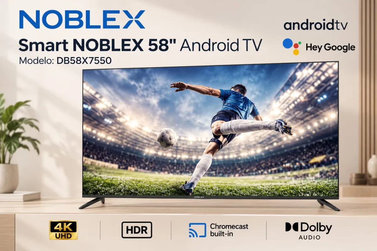 Smart Tv NOBLEX 58" Android Tv